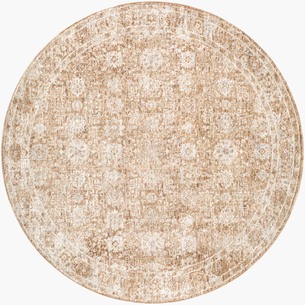 Da Vinci Machine Woven Rug, by Surya, 5'2.99" length x 5'2.99" width