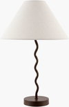 Meander Accent Table Lamp, by Surya, 13" width x 19" height thumbnail