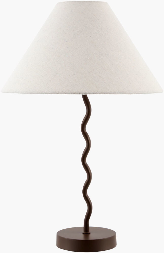 Meander Accent Table Lamp, by Surya, 13" width x 19" height
