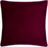 Velvet Glam Accent Pillow, Decorative Pillow by Surya, 18" length x 18" width thumbnail