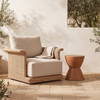 Meredith Outdoor Accent Chair Beige, Outdoor Chair by Moe's Home, 3'3.37" width x 2'6" height x 3'2.43" depth thumbnail 7