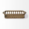 Louis Set of 2 Natural Wood Slated Nesting Trays thumbnail 4