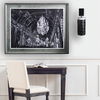 Brasseur III 10.5x22 Black Toned Metal Fish Scale Wall Sconce thumbnail 2