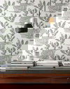 Seedlings Green Peel & Stick Wallpaper thumbnail 1