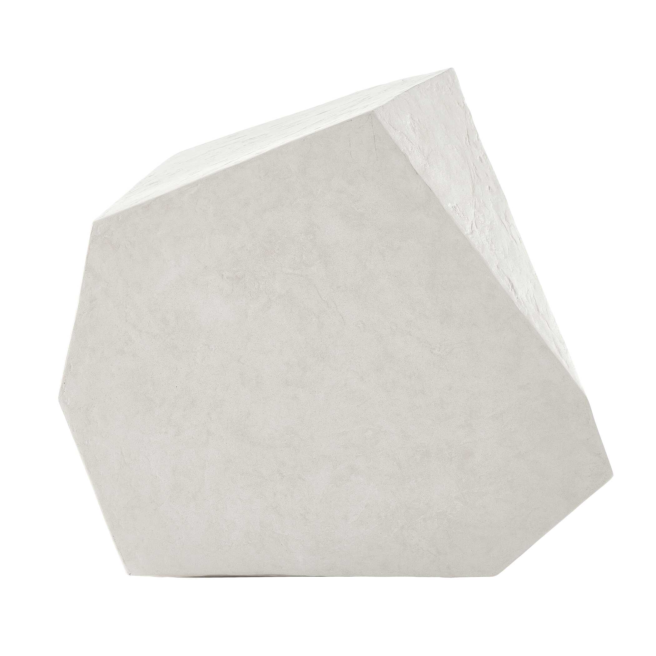Parra Limestone Outdoor Side Table large image 