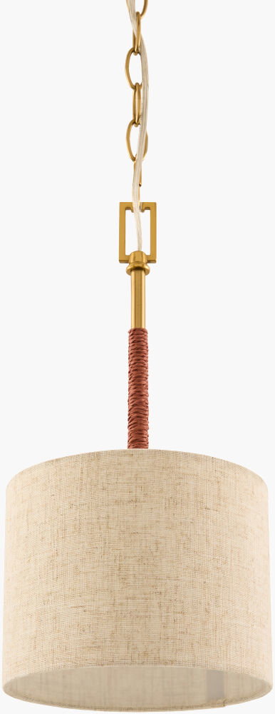 Majen Pendant, by Surya, 8" length x 8" width x 16" height