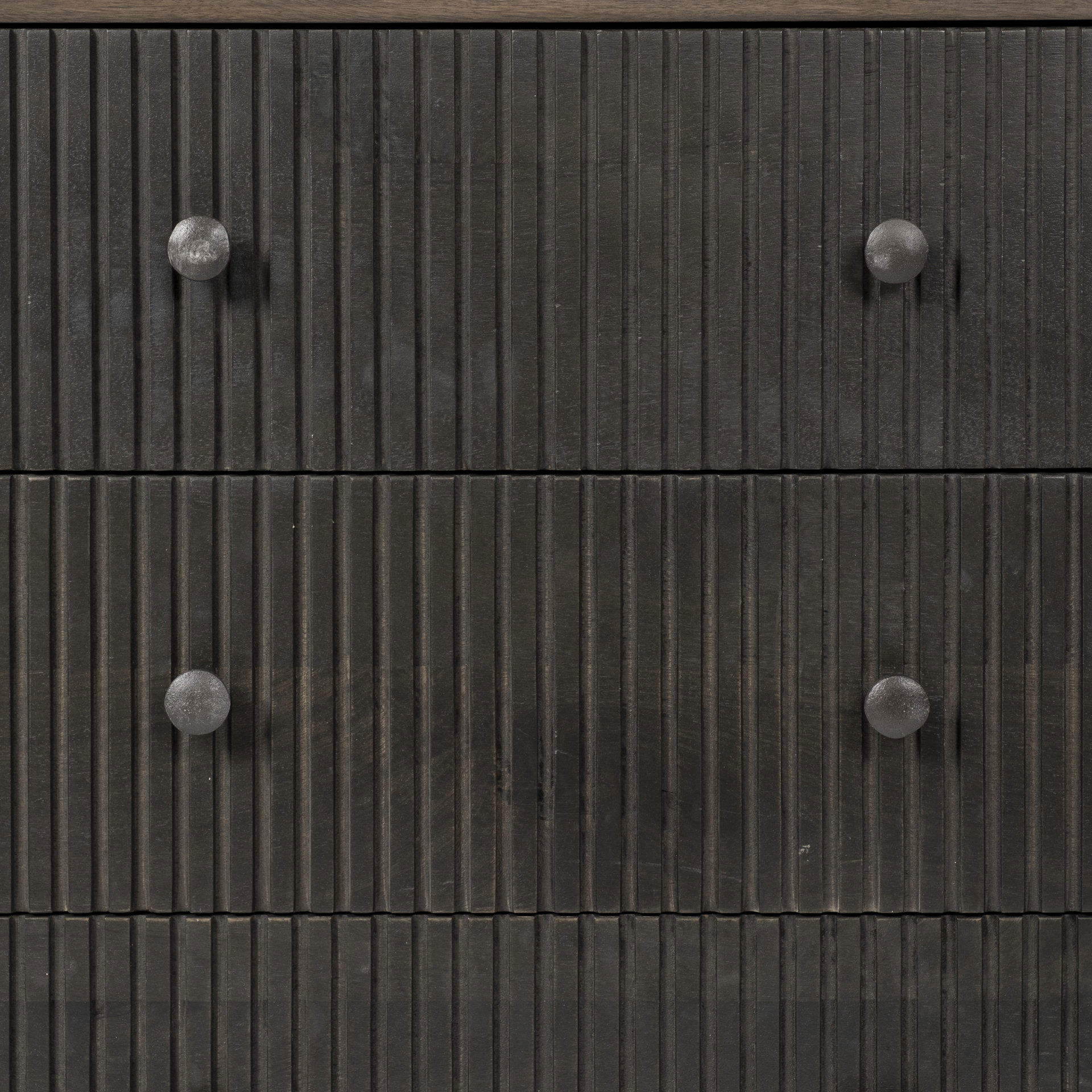 Grace 70Wx18.5Lx31.25H Two-Tone Brown Solid Wood 6 Drawer Sideboard, Sideboards & Buffet by Mercana, 70" length x 18.5" width x 31.25" height View 10