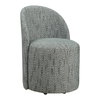 Roll With It Teal Dining Chair, by Uttermost, 21.5" width x 32" height x 23.25" depth thumbnail 5