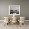 Tarro 84'L x 42'W Rectangular Dining Table | Light Brown Wood | Seats 8, by Mercana, 84" length x 42" width x 30" height thumbnail 2