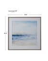 Surf And Sand Framed Print, Art by Uttermost, 50.5" width x 50.5" height x 2.5" depth thumbnail 3