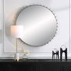 Cosmopolitan Round Mirror, by Uttermost, 37.37" width x 37.37" height x 1.75" depth thumbnail 2