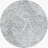 Contempo Machine Woven Rug, by Surya, 7'10.49" length x 7'10.49" width thumbnail