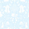 Disney Frozen 2 Nordic Green & Glitter Wallpaper thumbnail 0