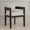 Balboa Modern Dining Chair, by Uttermost, 23" width x 27" height x 25" depth thumbnail 4