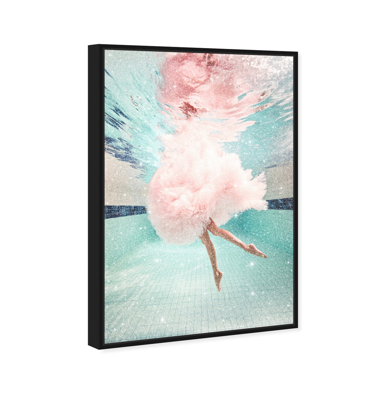 Aquatic Ballerina I (Diamond Dust), Art by Oliver Gal,  20x30 View 2