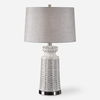 Kansa Distressed White Table Lamp thumbnail 0