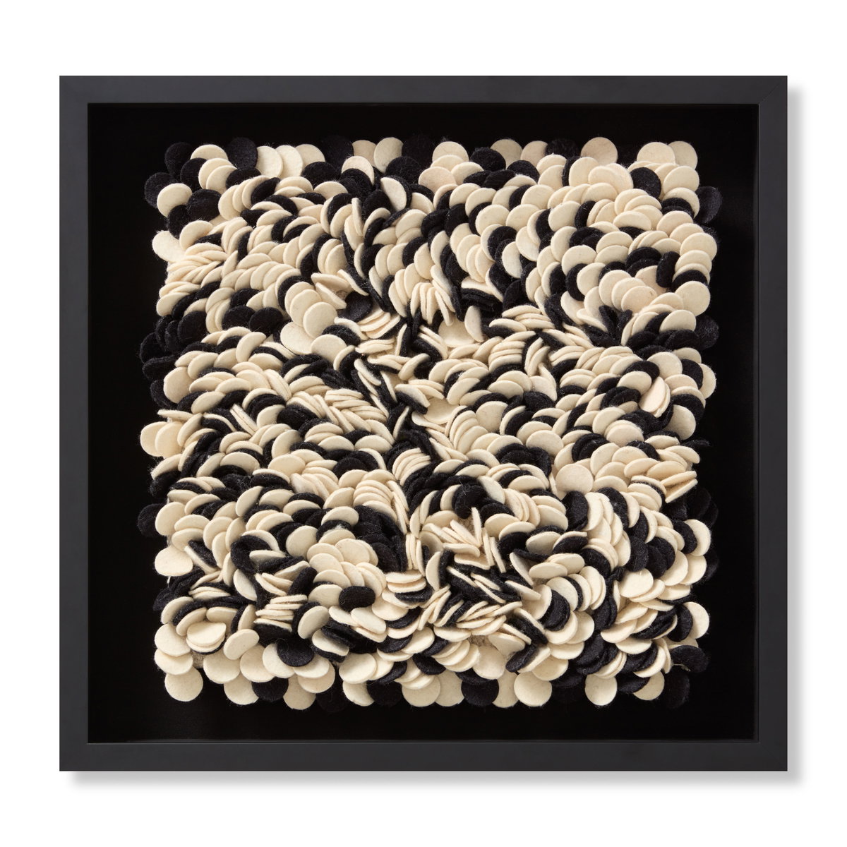 Loloi Salt Pepper Wall Art, Wall Hanging, 24" length x 24" width View 1