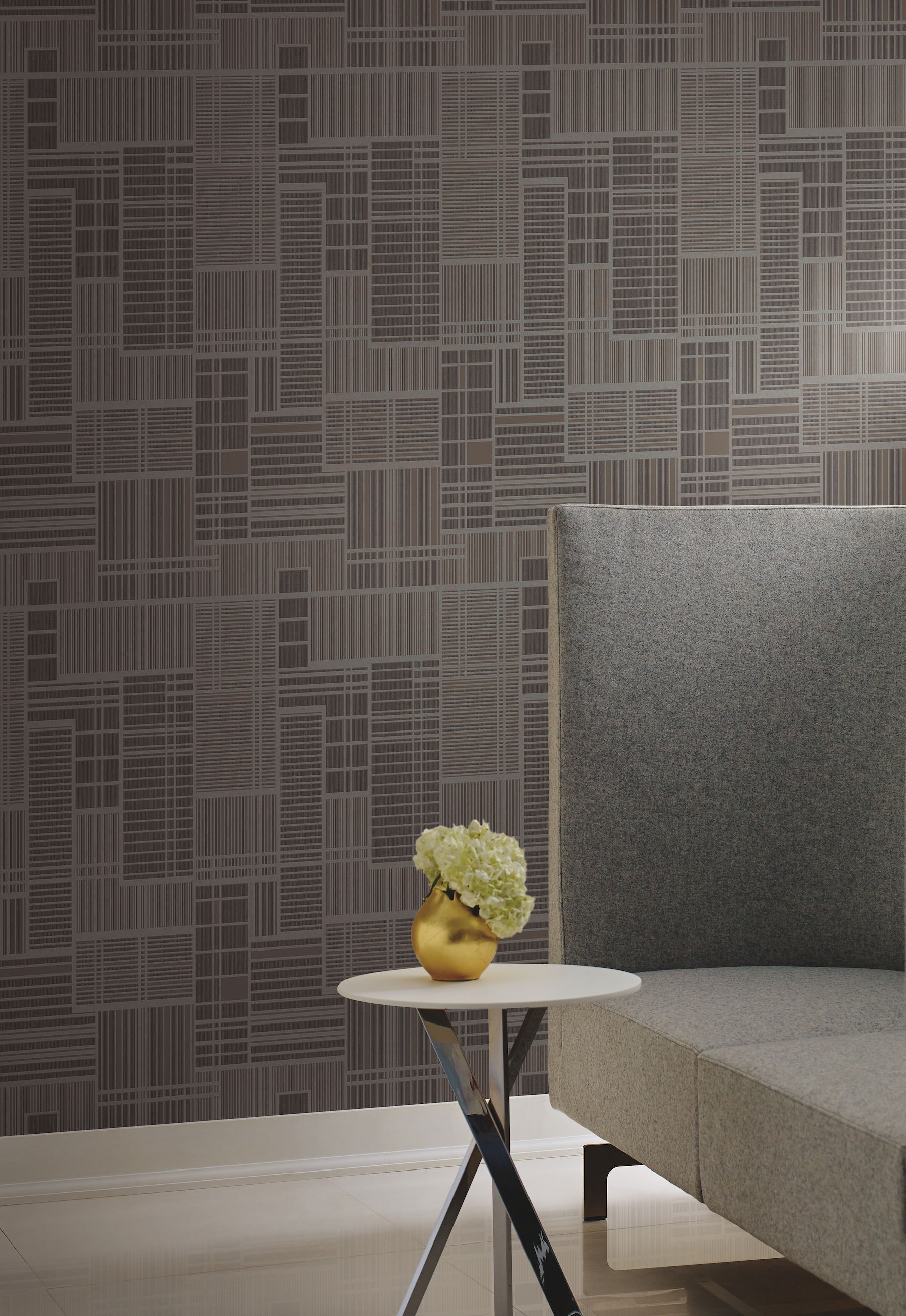 Remodel Charcoal Wallpaper large image 