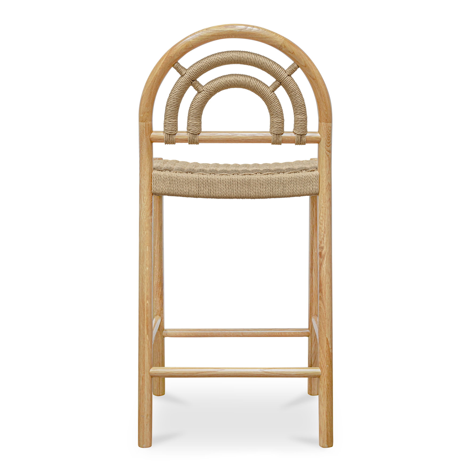 Avery Counter Stool Natural, Counter & Bar Stool by Moe's Home, 18.5" width x 39.75" height x 20.5" depth View 5