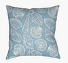 Shells III Accent Pillow, Decorative Pillow by Surya, 18" length x 18" width thumbnail