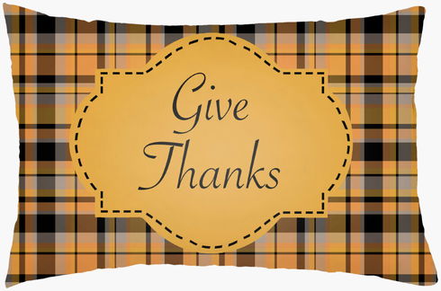 Gratitude Lumbar Pillow
