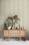 Greige Congas Stripe Wallpaper thumbnail 2