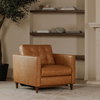 Bridgers Power Recliner Chair Tan Leather, Accent Chair by Moe's Home, 37.4" width x 33.85" height x 37.8" depth thumbnail 9