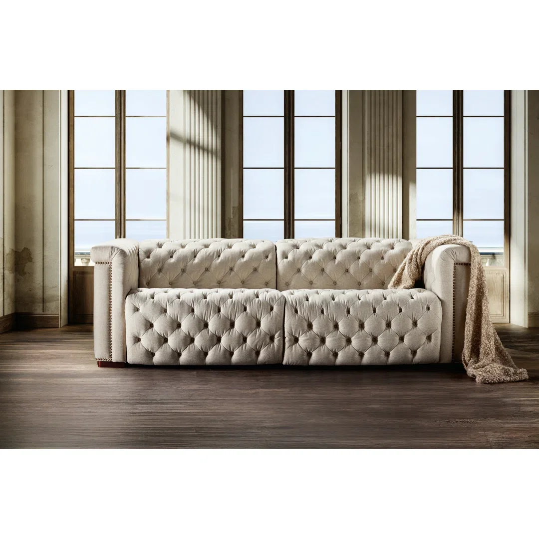 SS Loveseat, Sofas & Sectional by Hooker Furniture, 89.5" width x 28.75" height x 43" depth View 1