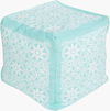 Rain Pouf, Ottoman by Surya, 18" width x 18" height thumbnail