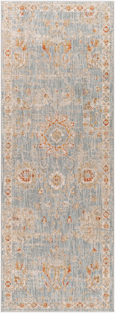 Avant Garde Machine Woven Rug, by Surya, 7'2.61" length x 2'7.5" width