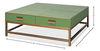 Gideon Shagreen Sq.Coffee Tbl,Watercress, Coffee Table by Sarreid, 48" length x 48" width x 17" height thumbnail 13