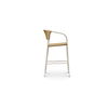 Zola Outdoor Bar Stool Natural, Outdoor Chair by Moe's Home, 2' width x 3'6.6" height x 1'11" depth thumbnail 3