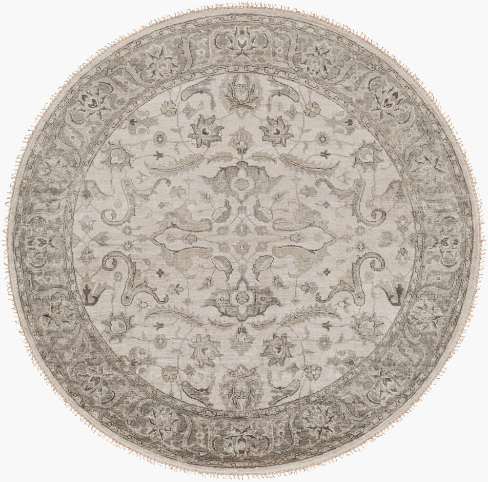 Theodora Handmade Rug, by Surya, 8' length x 8' width