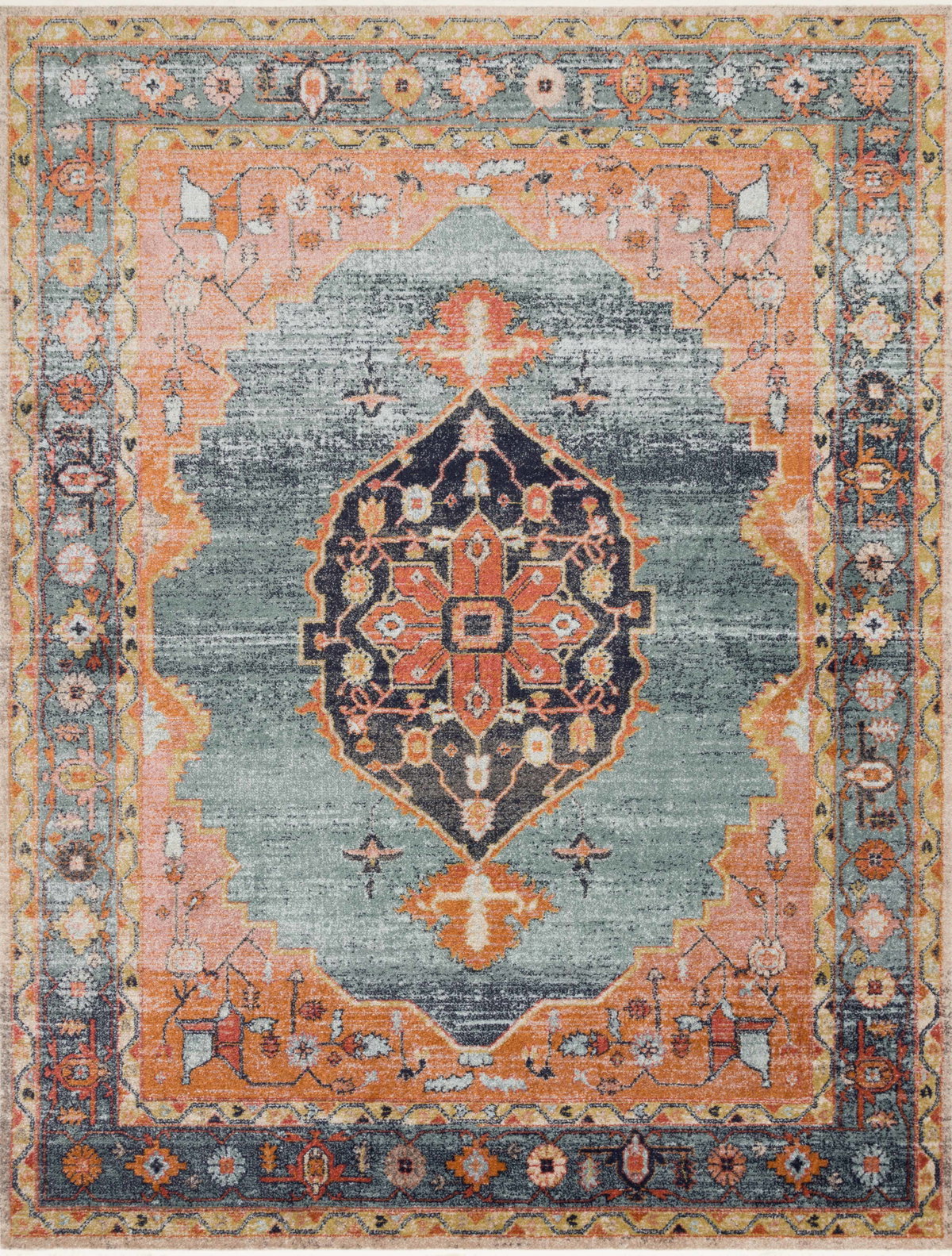 Magnolia Home by Joanna Gaines x Loloi Graham Rug, 5'5" length x 7'6" width View 1