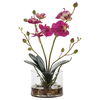 Glory Fuchsia Orchid, Decorative by Uttermost, 11.25" width x 13" height x 5.25" depth thumbnail 4