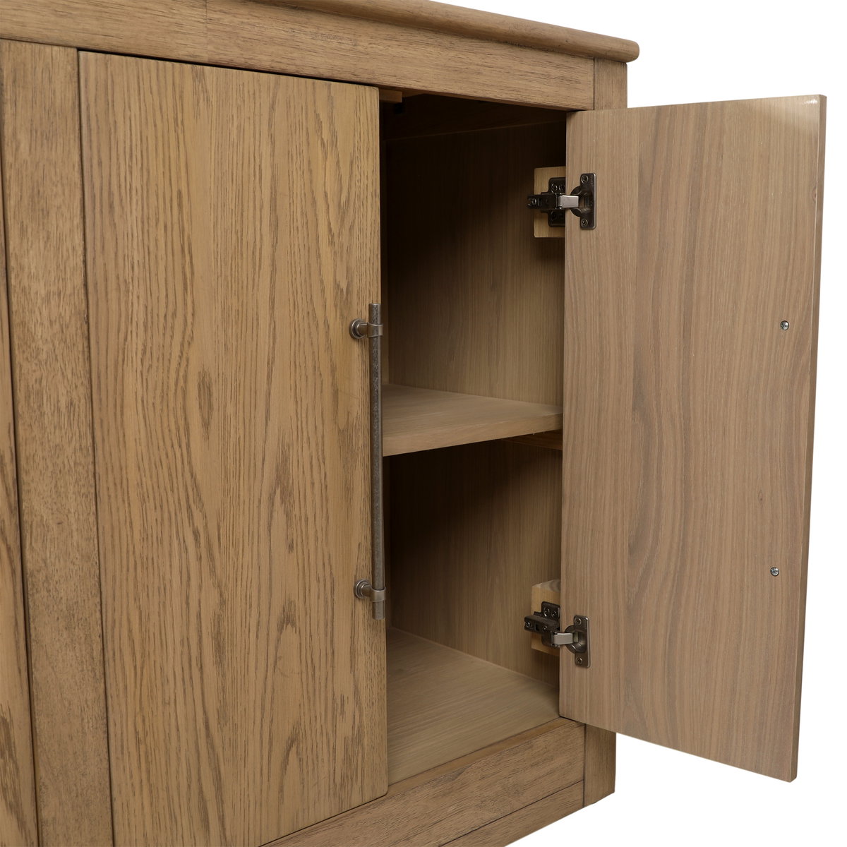 Delacruz Sideboard Natural, Sideboards & Buffet by Dovetail, 106.2" width x 36.5" height x 18.8" depth View 7