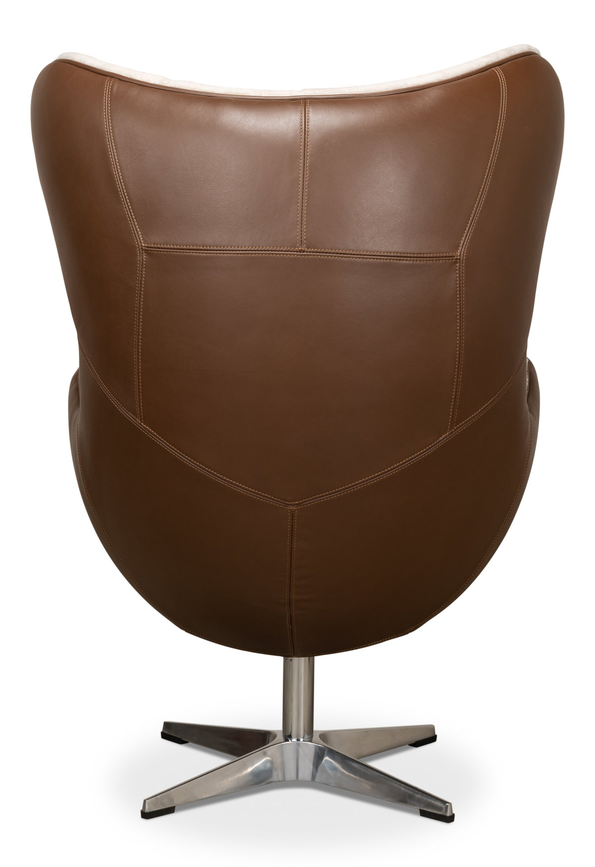 Jacobean Mid 20th Century Egg Chair, by Sarreid, 2'6" length x 2'10" width x 3'9" height View 10