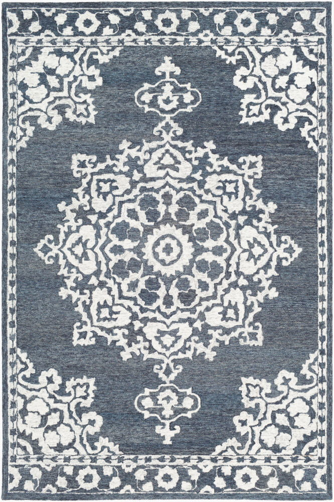 Granada Handmade Rug, by Surya, 6' length x 6' width
