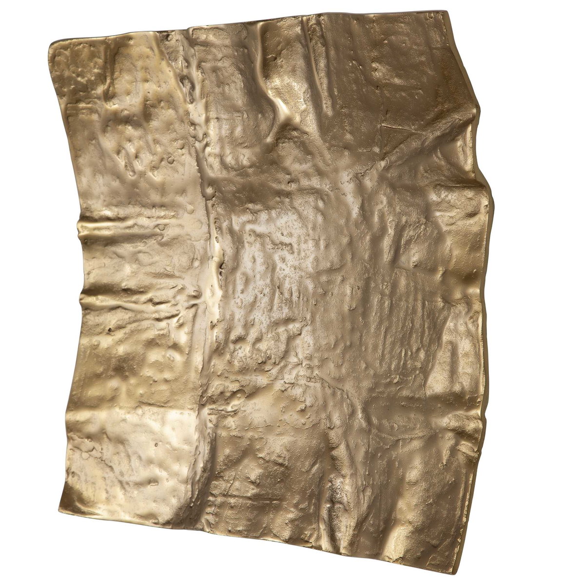 Archive Brass Wall Decor, Sculptural Wall Art by Uttermost, 19" width x 19" height x 4" depth View 5