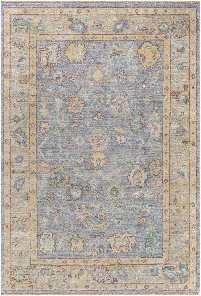 Chennai Handmade Rug, by Surya, 9' length x 6' width