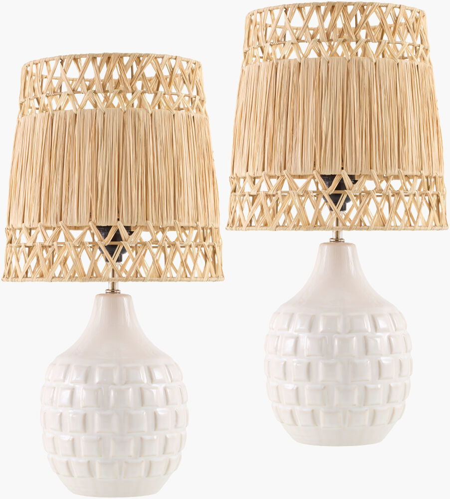 Wisterian Accent Table Lamp, by Surya, 10" width x 19" height