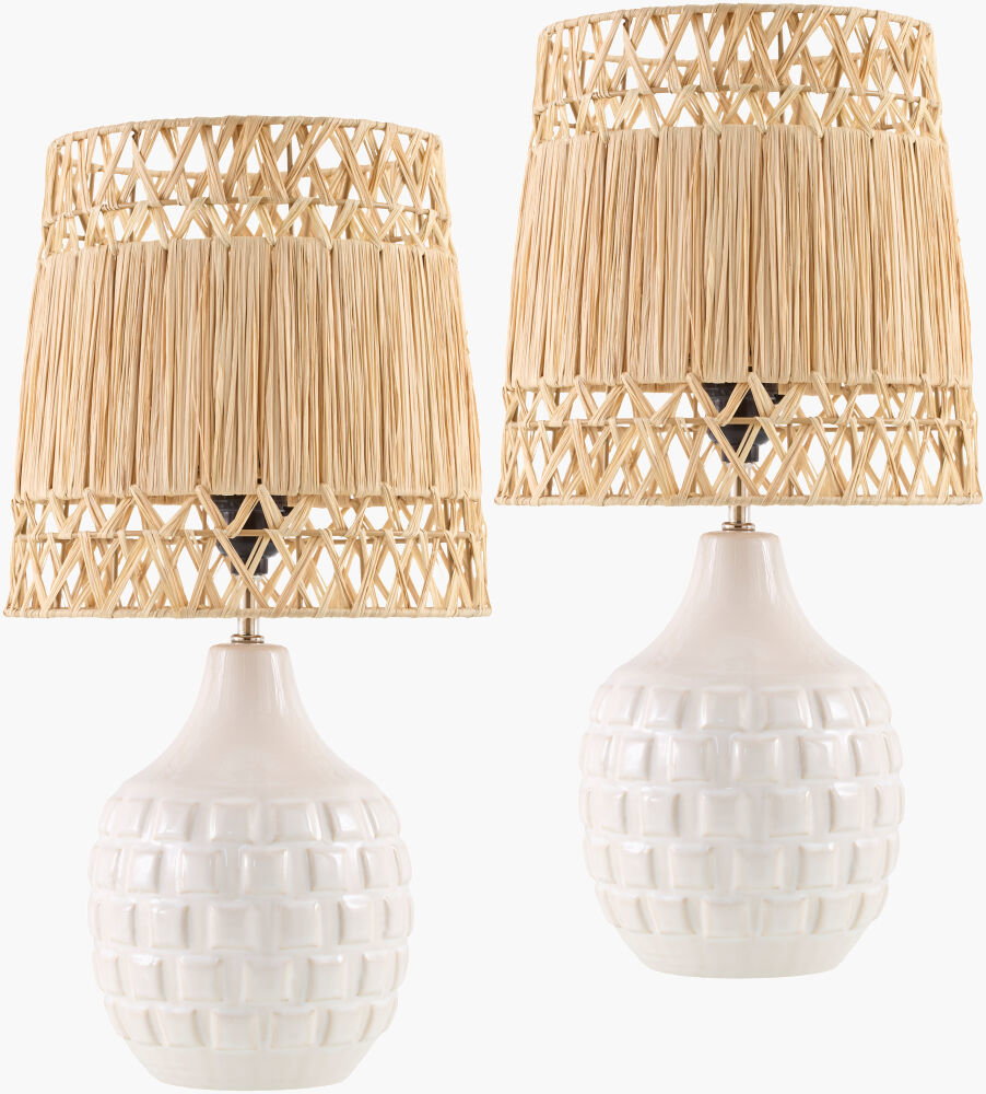 Wisterian Accent Table Lamp, by Surya, 10" width x 19" height