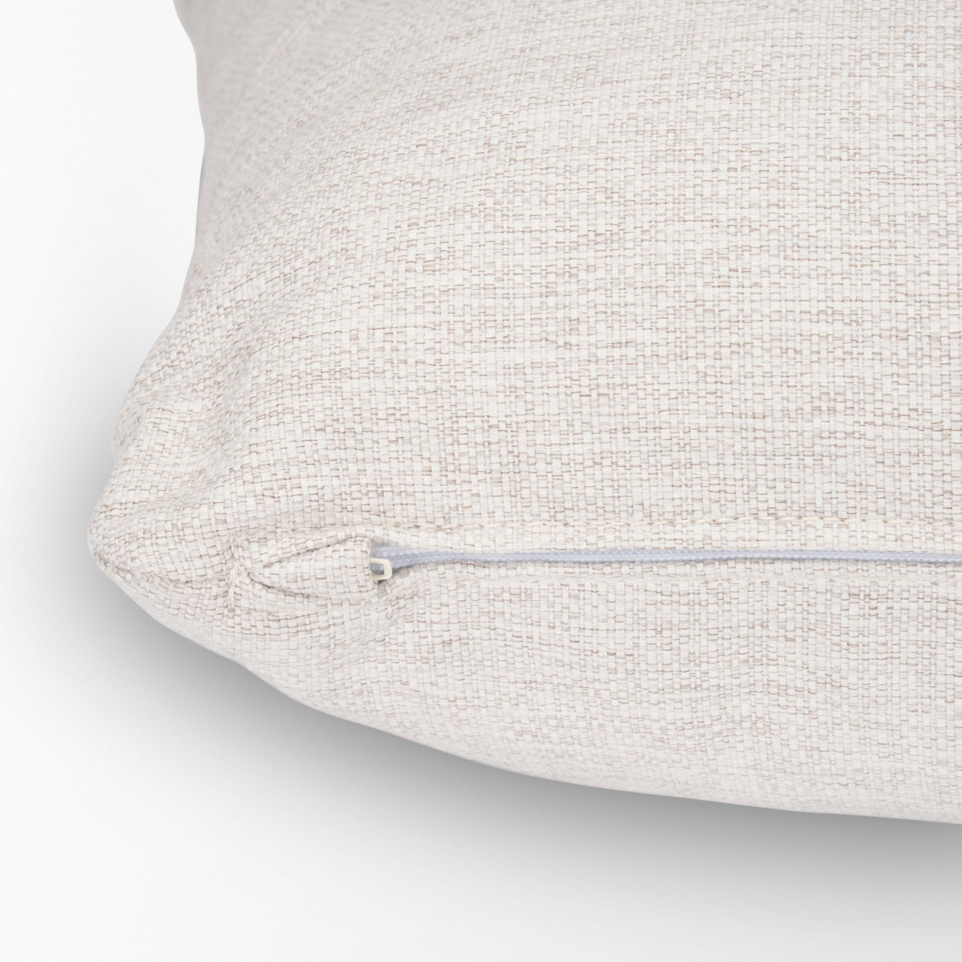 Halston Arm Pillow in Oatmeal Performance Fabric, Sectional Sofa by Mercana, 18.11" length x 0.39" width x 27.55" height View 7