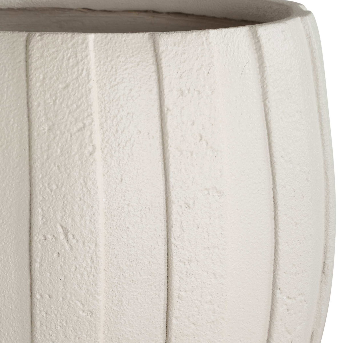 Ridgehaven Textured Outdoor Planter, by Uttermost, 16.75" width x 17.87" height x 16.75" depth View 6