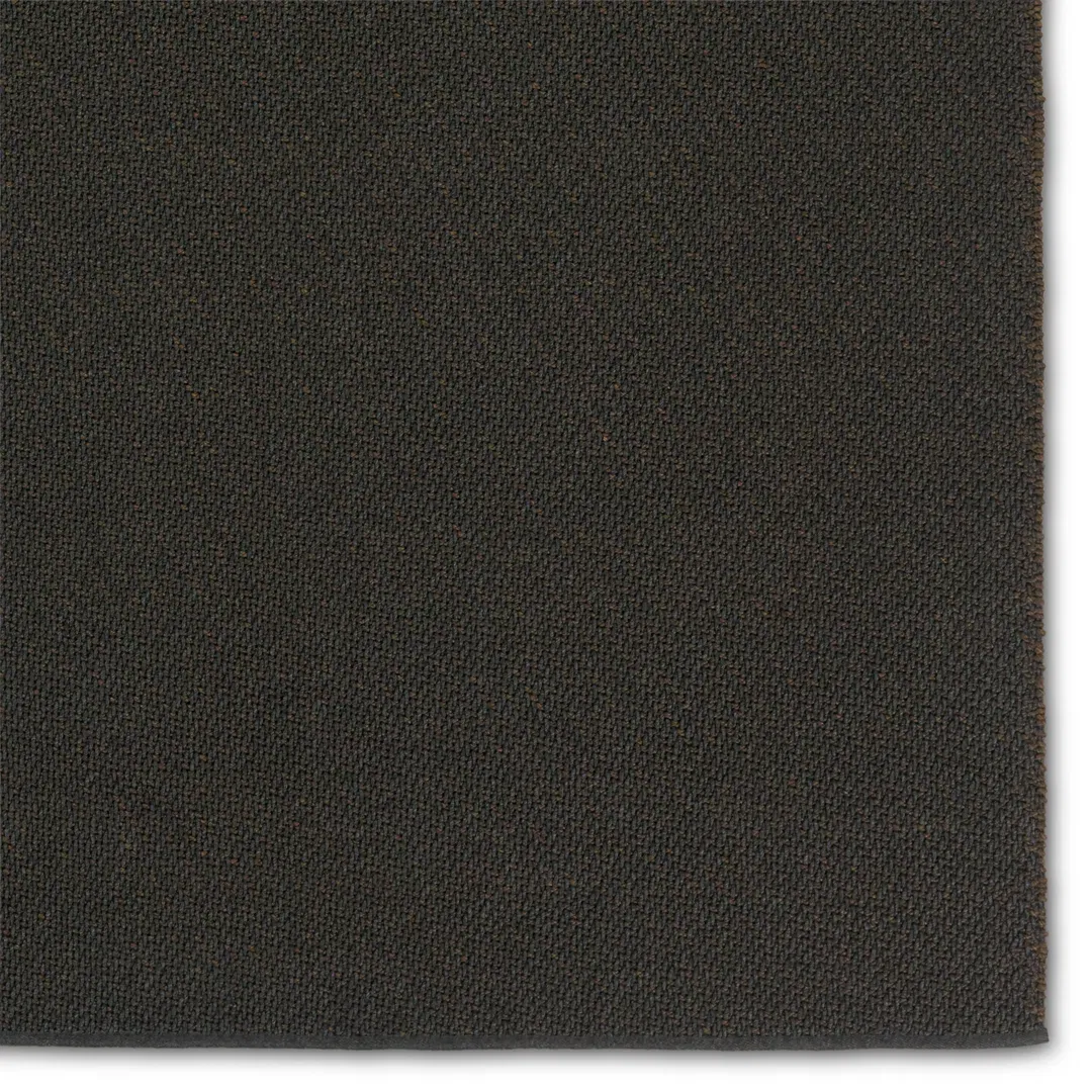 Sena Handmade Indoor/Outdoor Solid Black/ Dark Brown large image 