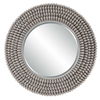 Portside Round Gray Mirror, by Uttermost, 39.75" width x 39.75" height x 3" depth thumbnail 1