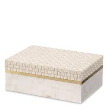 Online Designer Living Room Seaside Handmade Resin Decorative Box by Eichholtz