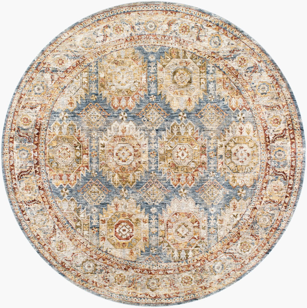 Mona Lisa Machine Woven Rug, by Surya, 7'10.49" length x 7'10.49" width