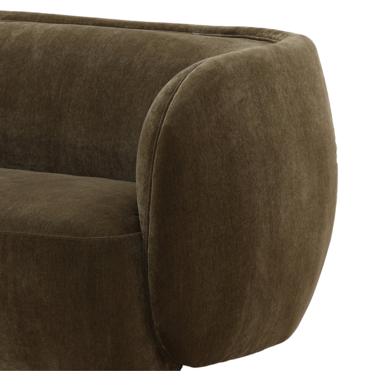 Glenhaven Sofa Olive, Sofas & Sectional by Dovetail, 85.6" width x 30.5" height x 37.75" depth View 6