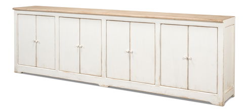 Eight Is Enough Sideboard,Whitewash